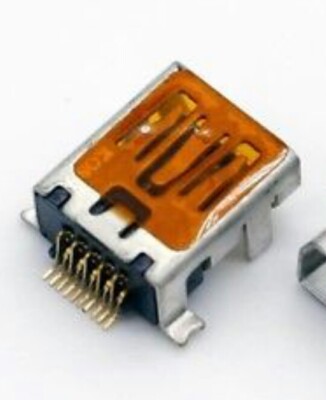 Mini B 10Pin USB Female Jack B Type SMD PCB Board Mount Socket Connector