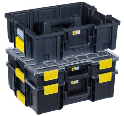 allit Tragekasten EuroPlus Pro >KC44.150/2L, schwarz/gelb