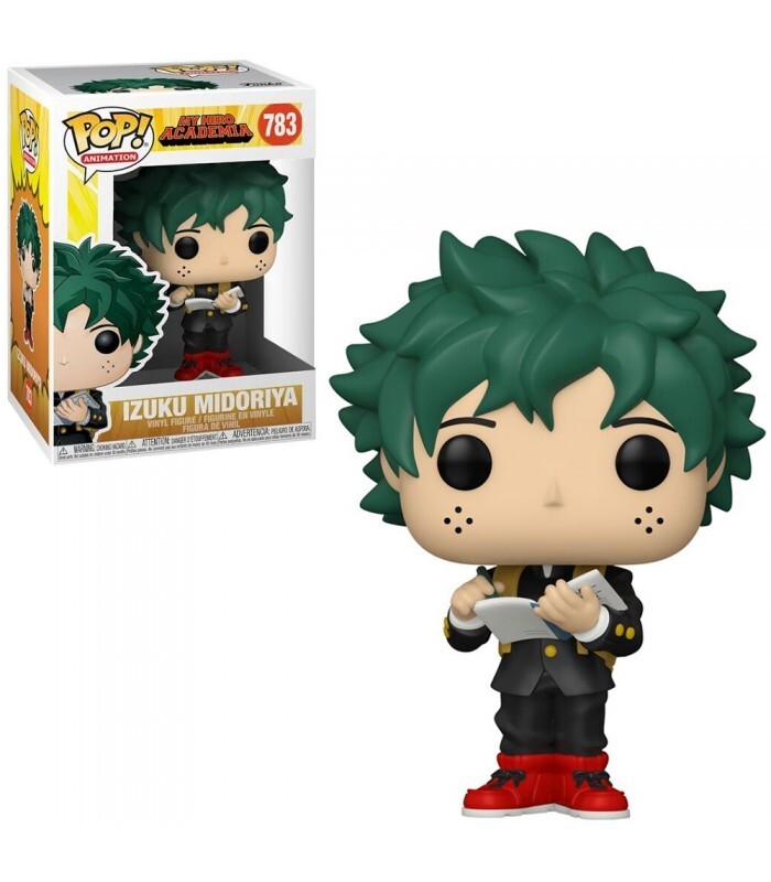 Figurine My Hero Academia - Izuku Midoriya Middle School Uniform 10Cm
