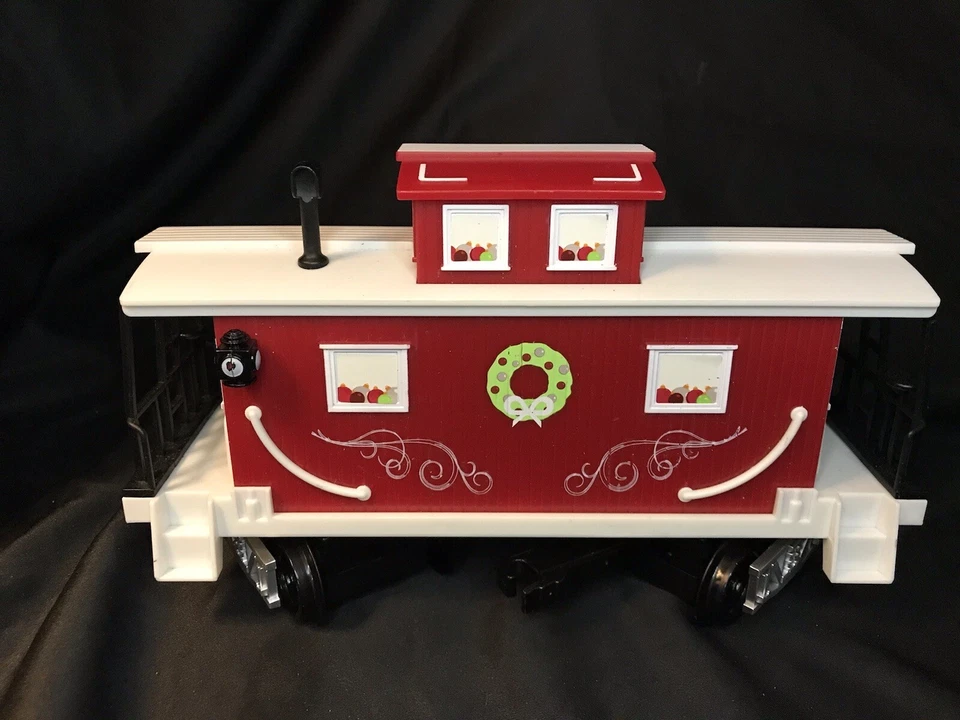 Lionel READY TO PLAY Home For The Holiday Merry Christmas - Red Caboose  - Image 3 of 4