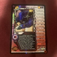 BOJACK, THE VILLAINOUS 9 LIMITED FOIL SUBSET - DRAGON BALL Z SCORE CCG Tcg Card