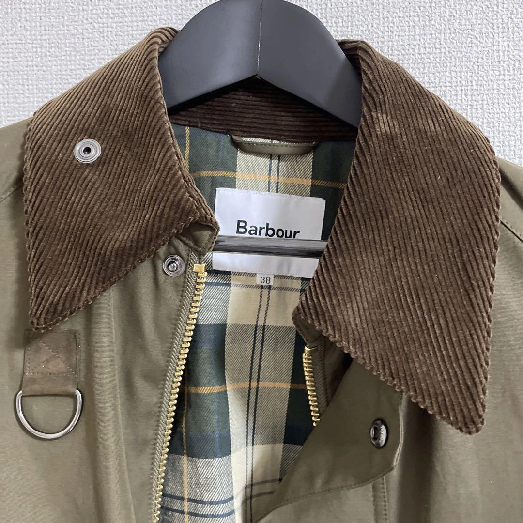 Barbour Spey non-oil jacket size 38 olive from Japan