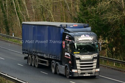 LKW Foto 12x8 - Scania S450 - M.B Transport Ltd - FN19 JHK