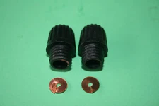 LUCAS LU410600 VINTAGE HT LEAD ACORN NUT PR TRIUMPH NORTON BSA K2F BRITISH CAR