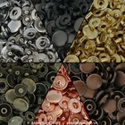 Snap Button Press Studs Sewing Leather Craft Clothing Snap Fasteners