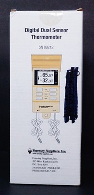 Forestry Suppliers Digital 89212 dual sensor thermometer - Max/Min Thermometer