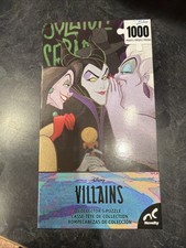 Disney Villains Puzzle x 1000 Pieces Collector Set - New