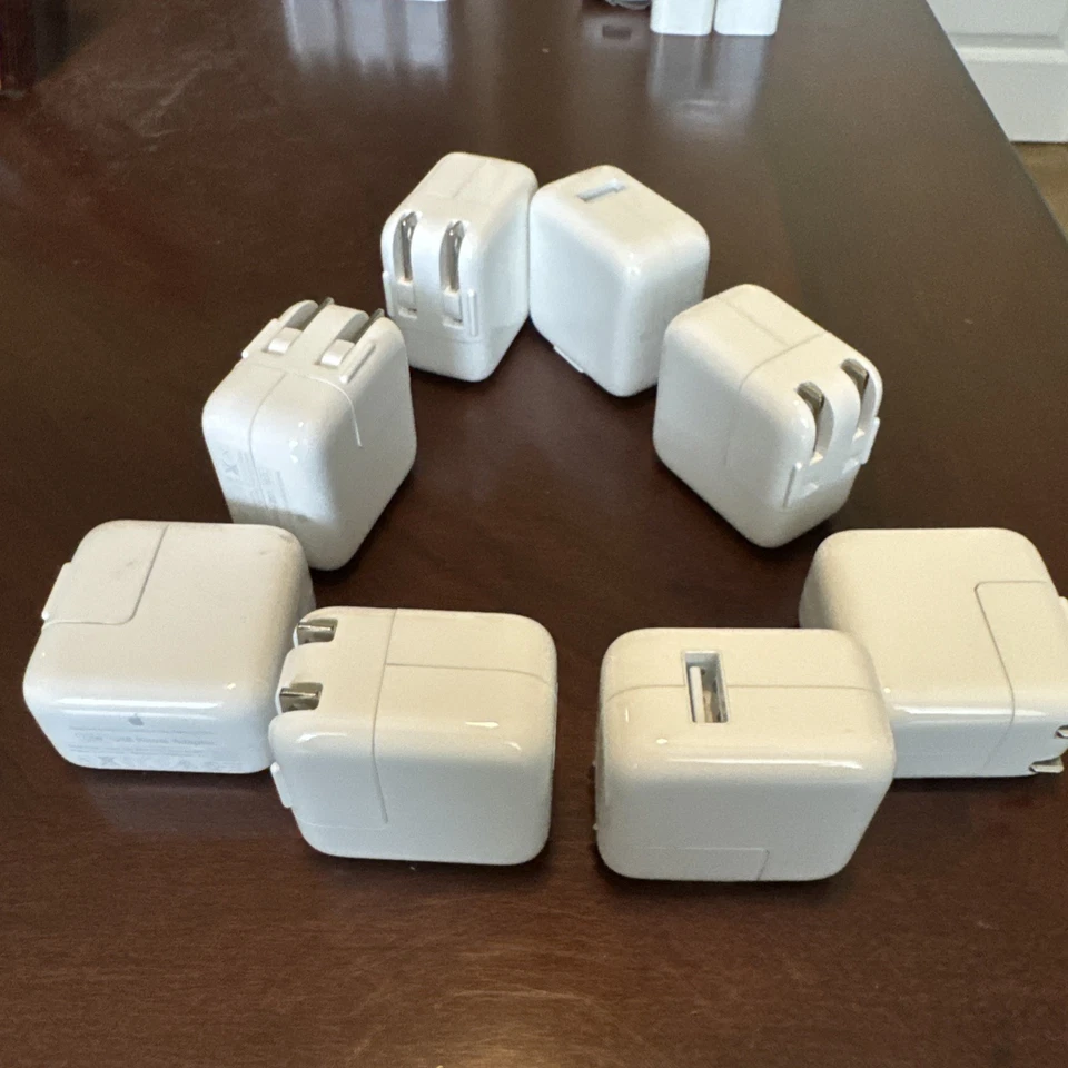 ПОДЛИННЫЙ Apple 12 Вт USB питания кирпич - iPad/iPhone зарядное устройство типа A настенное зарядное устройство. 8 - Изображение 2 из 3