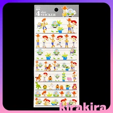 Toy Story 4 SIZE STICKER Disney Kamio Japan Deco