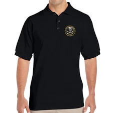 Jolly Rogers VF-84 Embroidered Chest Logo Polo