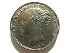 1854 Victoria Farthing — photo from another recent sale