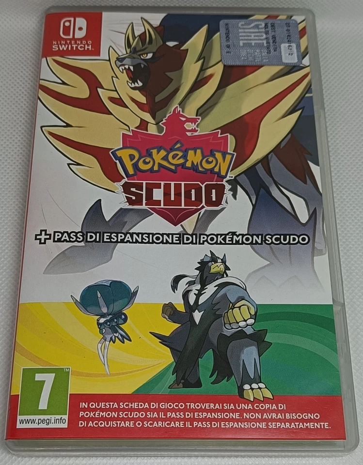 Pokemon Scudo + Pass di Espansione - Italiano - Nintendo Switch, foto 1 di 5