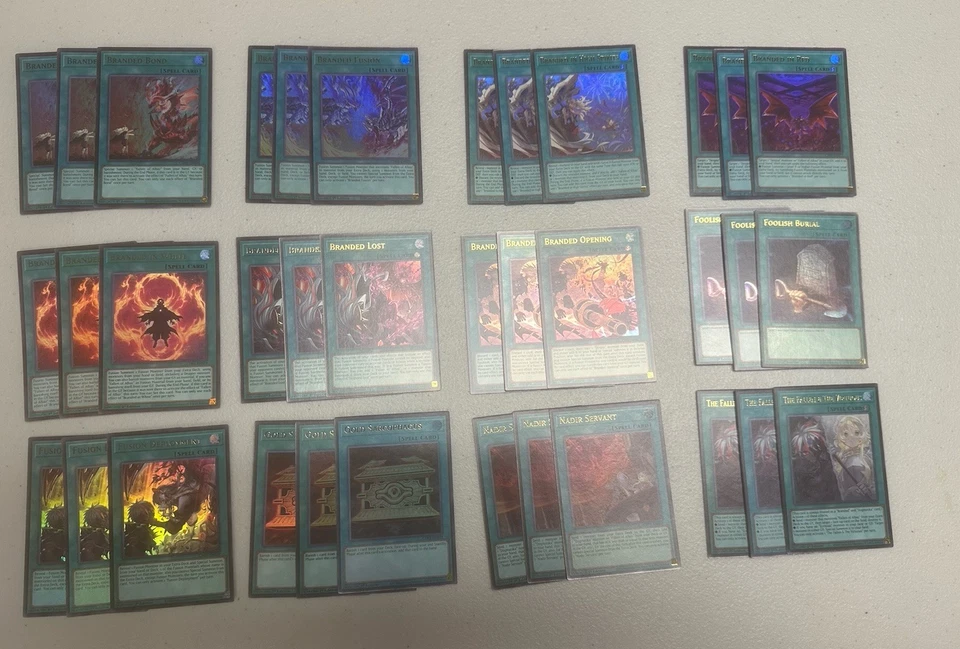 YU-GI-OH! Branded Despia  Complete Deck! 111 Cards!  Tournament Ready ALL FOIL - Image 2 of 4