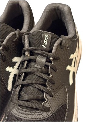 ASICS Gel-Dedicate 8 Tennis Shoes Black White Men display picture 1