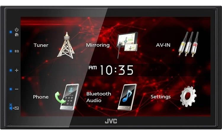 Автомобильная стереосистема JVC KW-M180BT 6,8 дюйма Bluetooth AM/FM радио для Toyota Tacoma 1995-2004 годов выпуска - Изображение 2 из 4