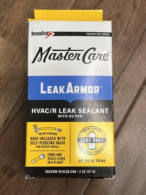 LeakArmor Easy Shot Refrigerant Leak Seal Kit Up to 12 Tons  Diversitech 972KIT