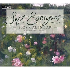 Lang, Soft Escapes 2026 Wall Calendar by Valerie McKeehan, 13.4'' X 12''