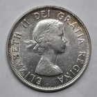 1955 Canada 50 cents - Silver