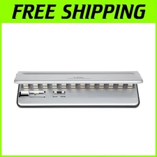 Silver Discbound Hole Punch for Custom Note-Taking