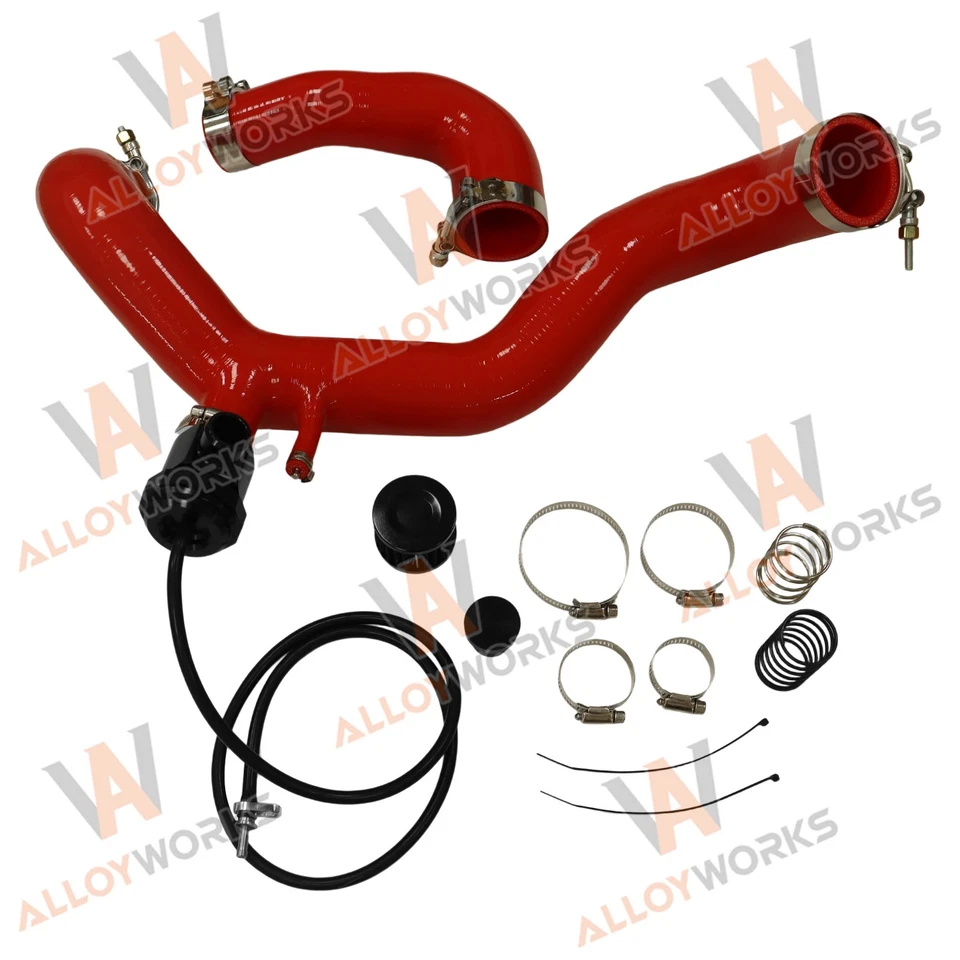 Tubos de carga de silicone ALLOYWORKS para 2017-2019 Can Am Maverick X3 R Turbo - Imagem 2 de 4