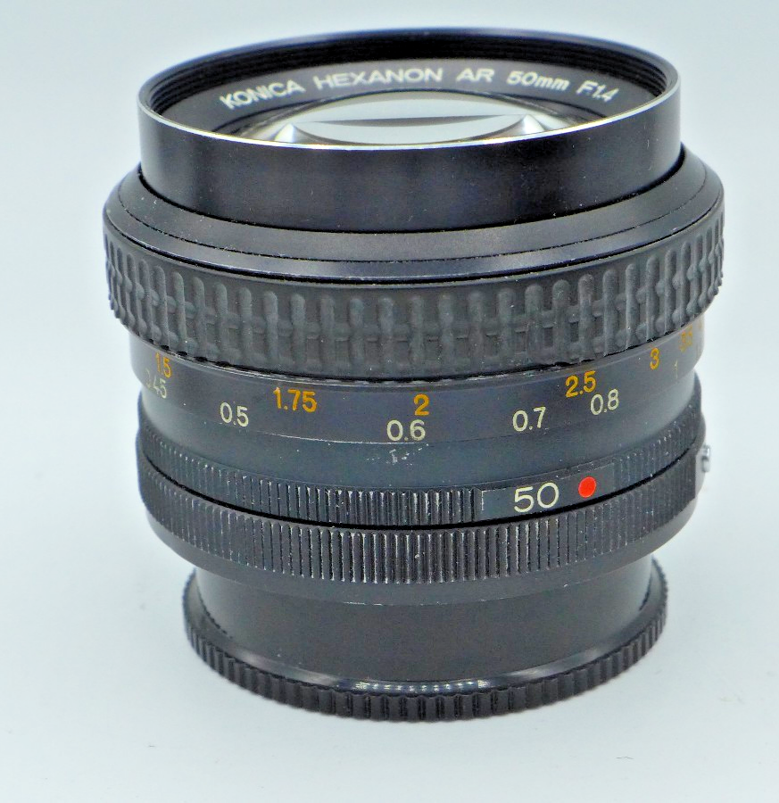 Konica Hexanon AR 50mm 1.4 manual focus lens | eBay