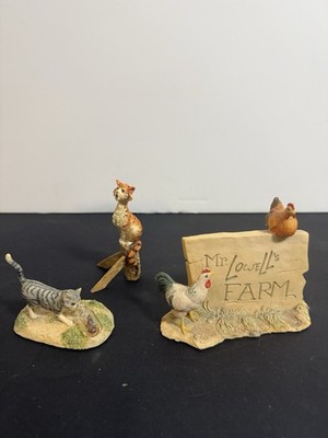 Vintage Lowell Davis RFD America Farm Figurines Set Schmid 1987 1989 As Is