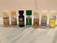 LOT of 7 Home Fragrance Oils SOME PARTIAL White Barn Candle Co & MORE #DWST