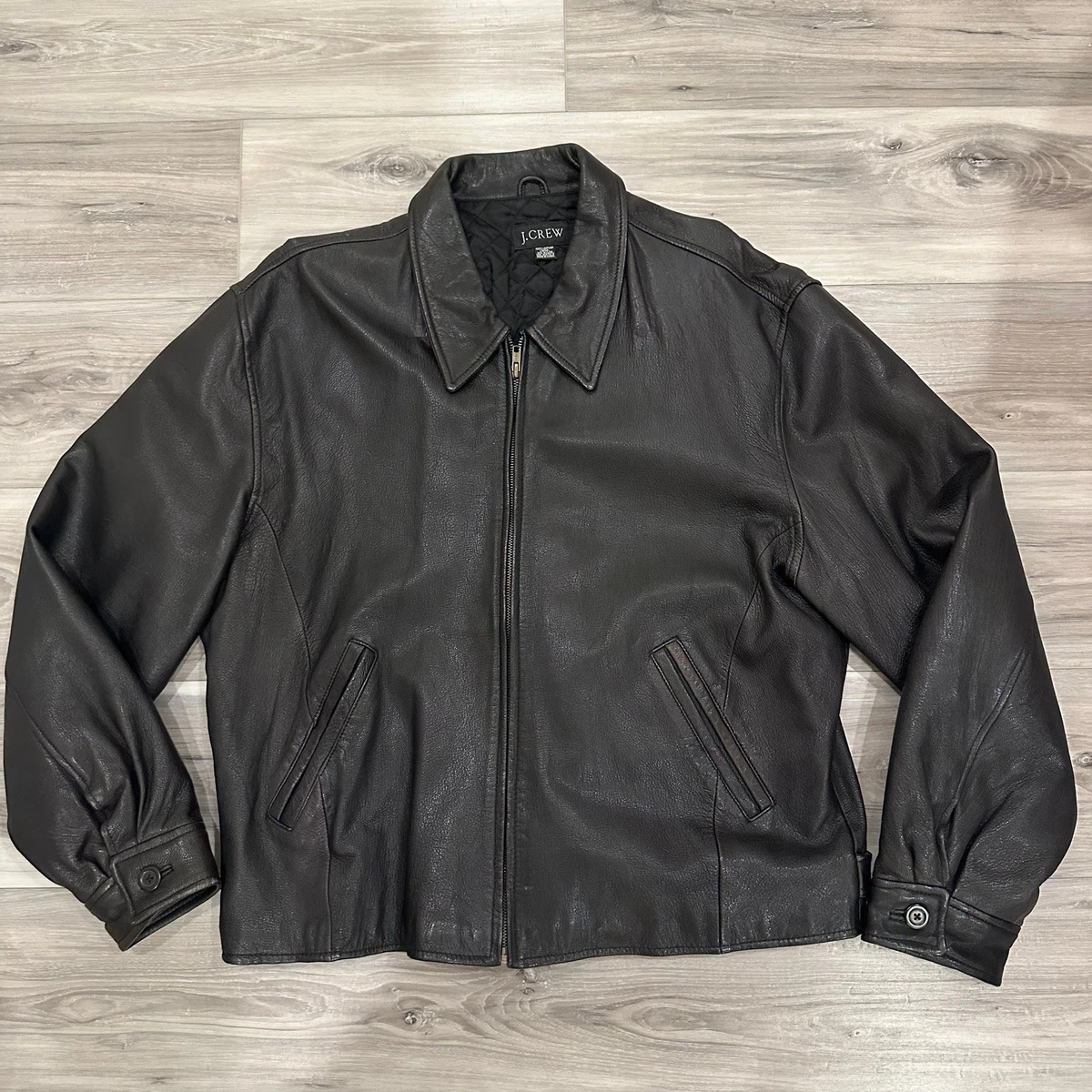 j.crew レザージャケット　Mサイズ 25+ J.CREW Coats, Jackets & Vests Leather Outer Shell for Men for
