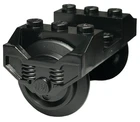 Lego Black Train Wheel Holder with Wheels (RC) (2878)  inv.562