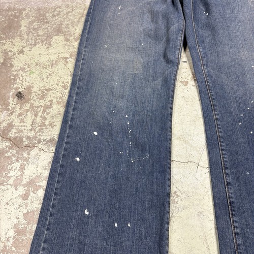Nike Blue Ribbon Sports Jeans Men’s Size 38x34 Baggy Skater Denim Paint Splatter - Picture 5 of 18