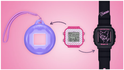 CASIO BABY-G＋PLUS BGD-10KKM-1JR Kuromi Collaboration Model Women