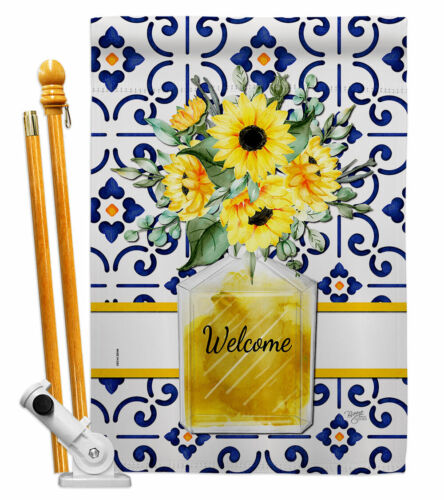 Sunflower Bouquet Garden Flag Floral Spring Decorative Gift Yard House Banner - Picture 6 of 17