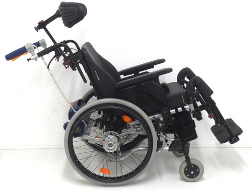 Rollstuhl Elektrischer Rollstuhl Schiebehilfe Pflegestuhl AAt V-Max Antrieb - Bild 5 von 14