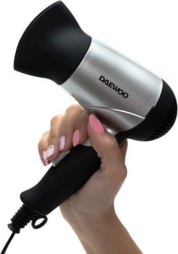 Daewoo New 1200w Dual Volt Travel Folding Hair Dryer 110/220 Volt Use Worldwide - 第 4/10 張圖片