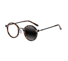 Bifocal Unisex Round Retro UV400 Bifocal Transition Photochromic 1.0 1.25 3.0