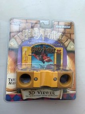 BNIB BOXED HARRY POTTER AND THE SORCERER'S STONE VIEW-MASTER 3D VIEWER CAMERA