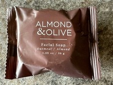  50 Pack Almond  Olive Facial Soap Oatmeal Almond Jypesa 1.05 oz Travel Bars