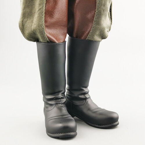 1:6 Action Figurine Army Hobbyist High Leg Boots Accs Fashion Supplies - Afbeelding 1 van 12