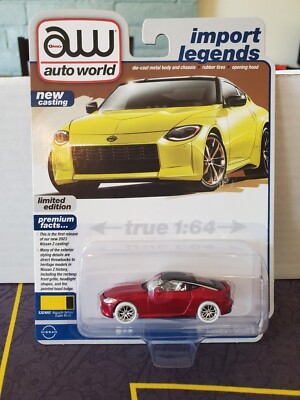 Auto World Ultra Red Chase 2023 NISSAN Z Import Legends Target | eBay