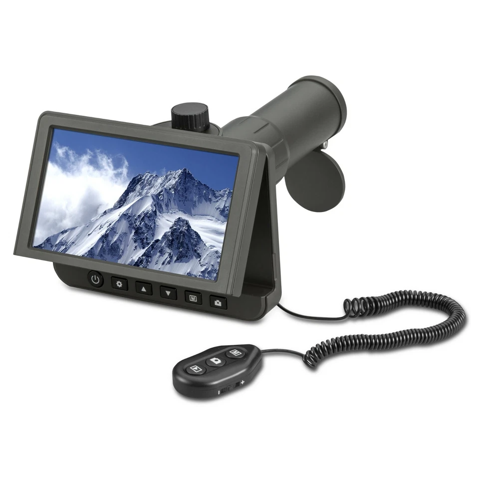 Vividia SS-550 LCD Spotting Scope Telescope 50x with 5" LCD  Monitor 1080P Video - Image 3 of 4