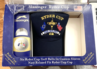 Casquette De Golf Slazenger Ryder Cup 2001 - Rouge - Taille Unique (Occasion)