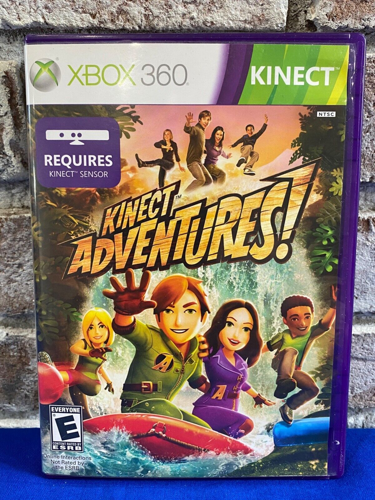 Kinect Adventures! (Microsoft Xbox 360). Tested. Unreal - Online - 2 Player