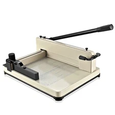 12" Professional Heavy Duty Industrial Guillotine Paper Cutter Trimmer Machine
