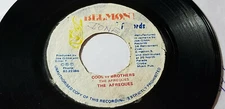 ROOTS REGGAE 45"   THE AFREQUES  - COOL IT BROTHERS  - on BELMONT   LABEL