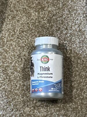 Think Magnesium L-Threonate, 60 Tablets