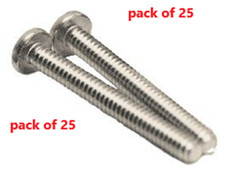 Screw, Phillips Pan Head, 6-32 x 1-1/4, Stainless Steel; for A-dec Vacuum drain 