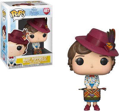 NEW* Disney Mary Poppins: Mary Poppins with Bag POP Vinyl Figure - Main Image