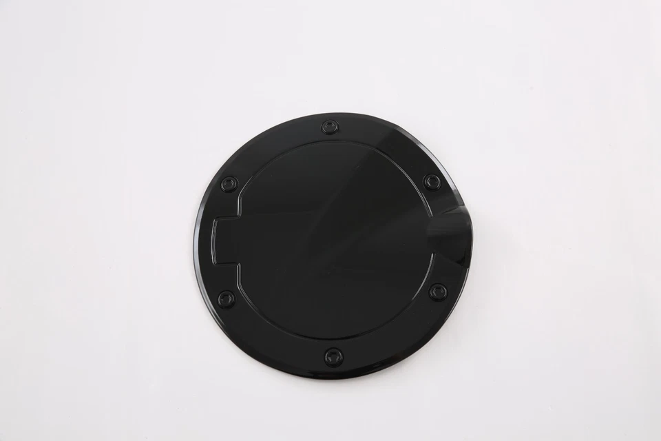 Fuel Oil Tank Cap Gas Lid Glossy Black Cover Trim For 2022-2023 Toyota Tundra - Image 3 of 3