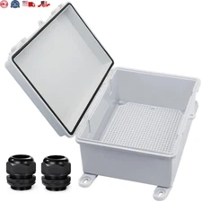 Waterproof Junction Box ABS Plastic Outdoor Electrical Box Weatherproof IP67