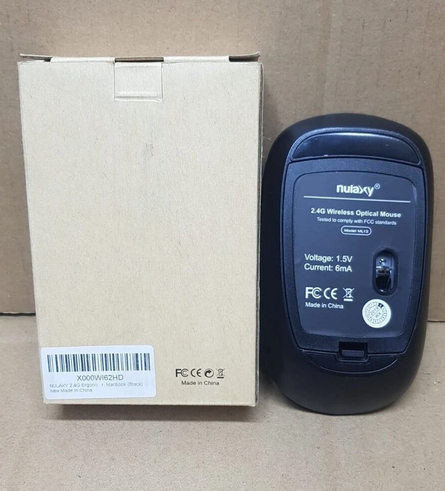 Nulaxy 2.4G Wireless Mouse,Portable  Mouse Mobile Optical Mice with USB Receiver - Image 4 of 4